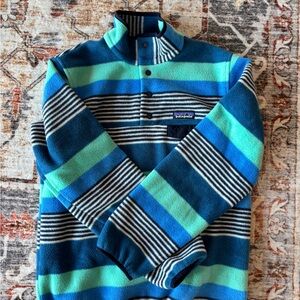 RARE Patagonia Women's Lightweight Synchilla Snap-T Pullover